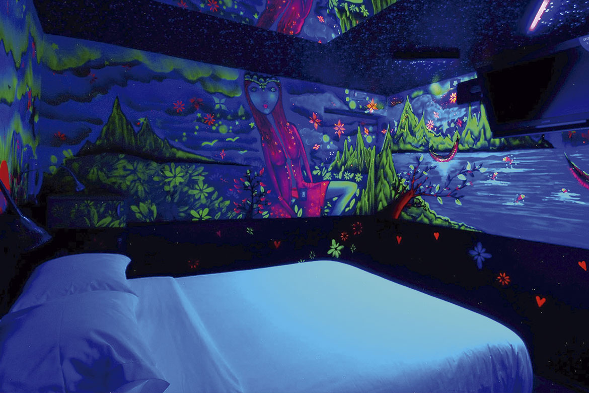 Habitaciones | Luz Negra | OchoArtHotel | Una experiencia Ãºnica