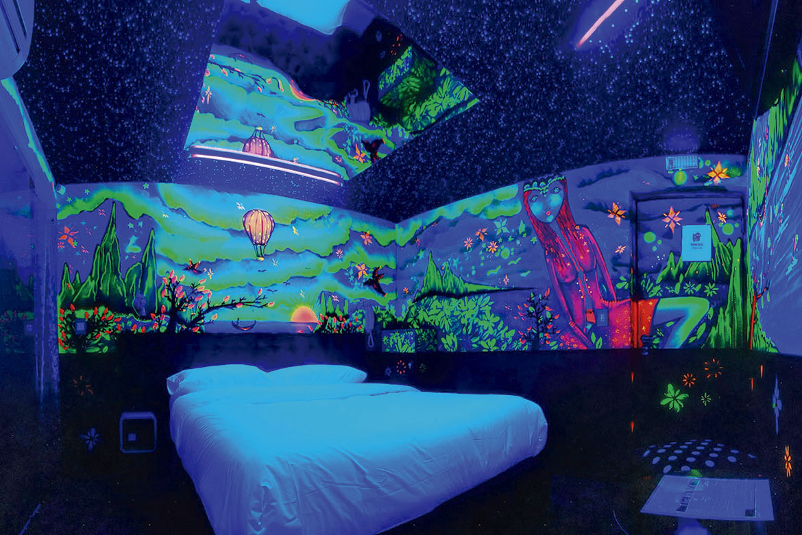 Habitaciones | Luz Negra | OchoArtHotel | Una experiencia Ãºnica